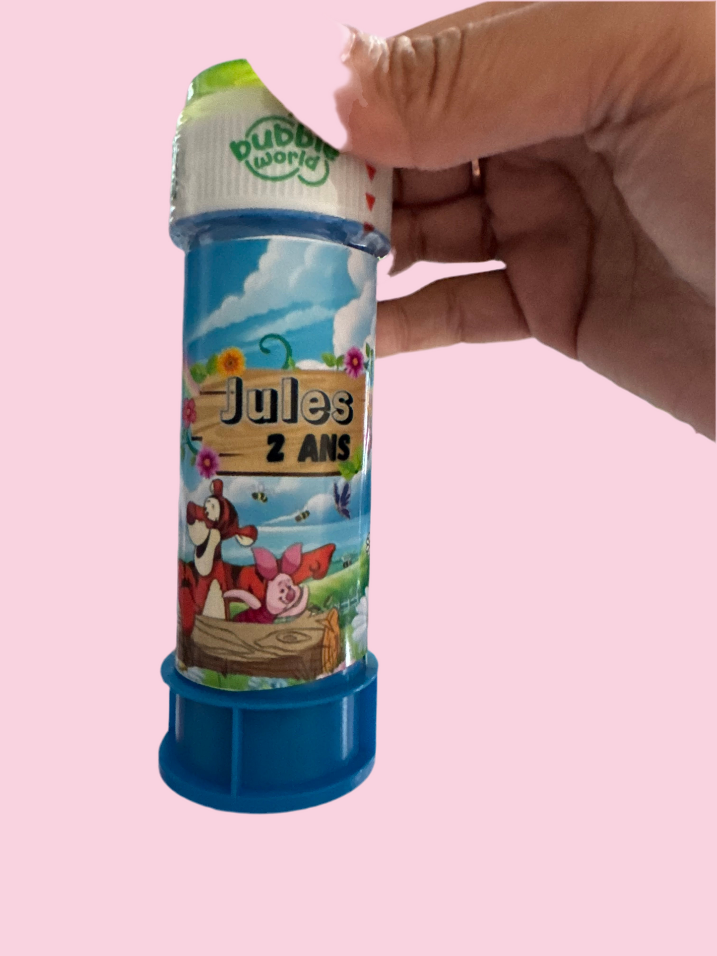 Bulle savon personnalisée