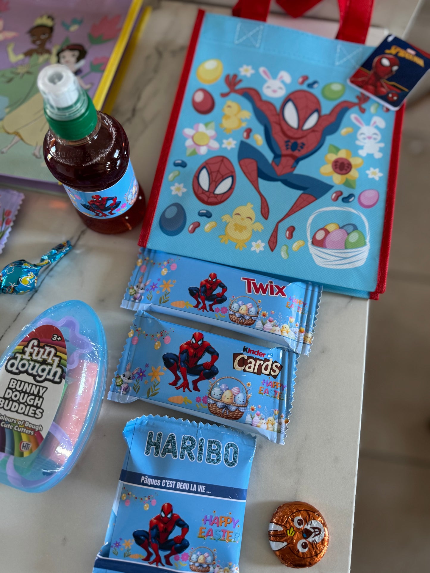 Sac garnis personnalisé Pâques