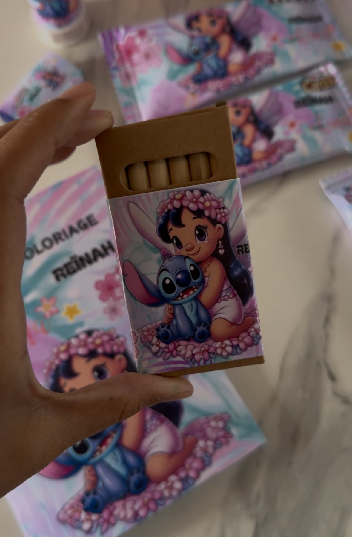 Crayon de couleur personnalisé